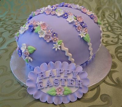 Easter Egg Cake - Cake by Susan Russell
