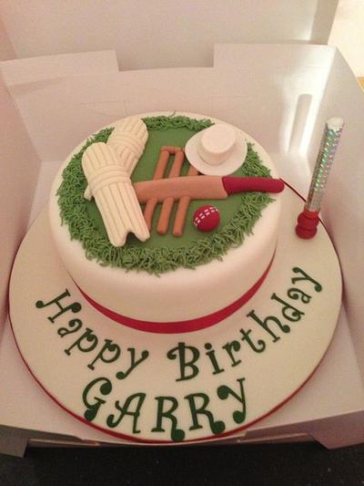 cricket cake - Cake by Donnajanecakes 