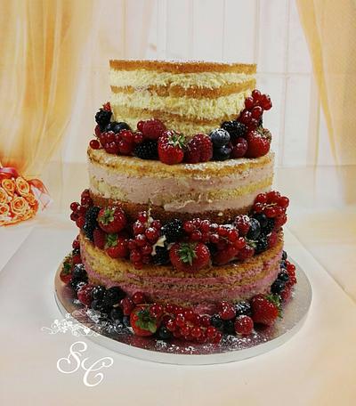 Naked Cake - Cake by Sandy's Cakes - Torten mit Flair