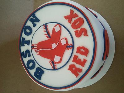 Boston Red Sox - Cake by Sandy 