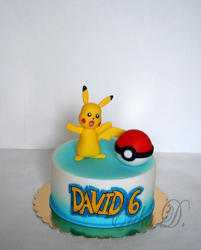Pikachu - Cake by Derika