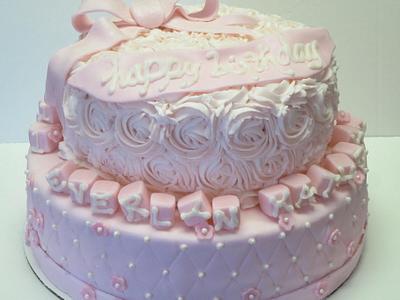 First Birthday Cake - Cake by Nicky4rn