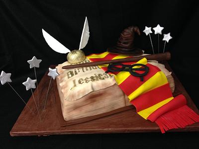 Harry Potter Cake - Cake by D-Cakes