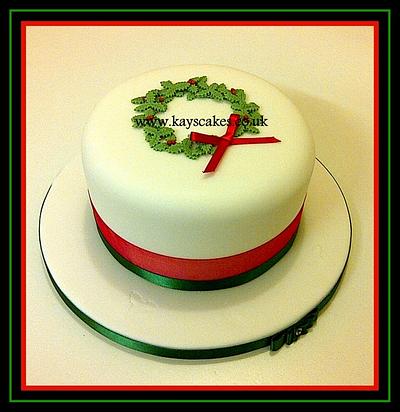 Christmas Cake - Cake by Kays Cakes