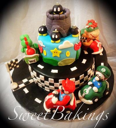 Mario Go-Kart !!!  - Cake by Priscilla 