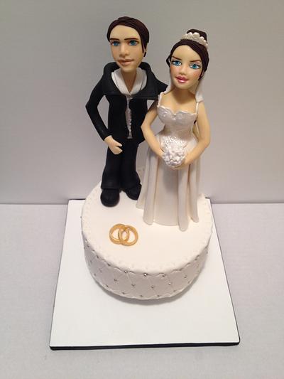 wedding cake topper - Cake by iriska