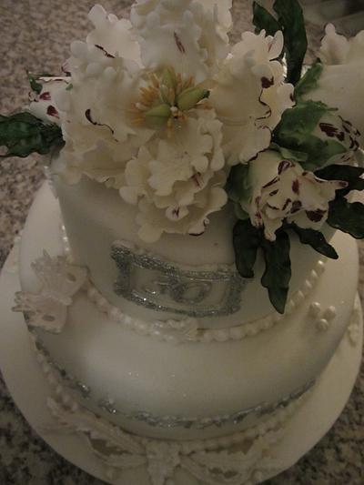30th Wedding day - Cake by Roswitha Gadei