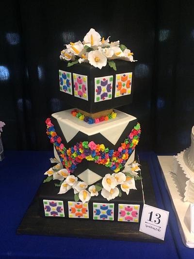 Tulip wedding cake - Cake by Coco Mendez