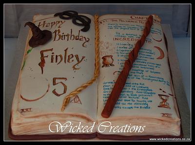 Harry Potter Spell Book - Cake by Wicked Creations