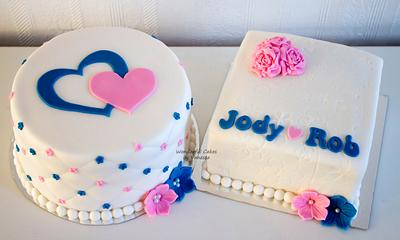 1st wedding anniversary - Cake by Vanessa