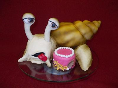 3D snail - Cake by SweetART by Eli