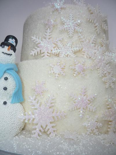 Winter Wonderland theme cake - Cake by Cakery Creation Liz Huber