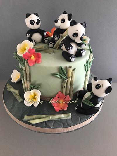The Panda Bamboo Feast!  - Cake by Popsue