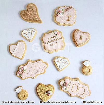 Romantic Cookies - Cake by Guilt Desserts