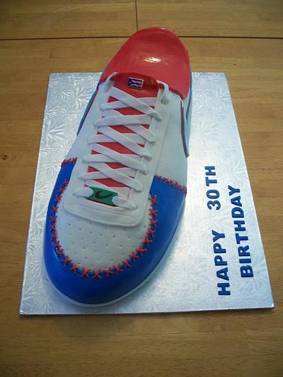 Nike Sneaker - Cake by Melissa D.