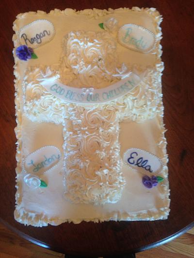 Baptism Cake - Cake by Megan