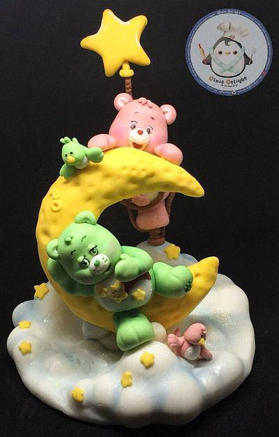 Carebear collaboration - Cake by DixieDelight by Lusie Lioe