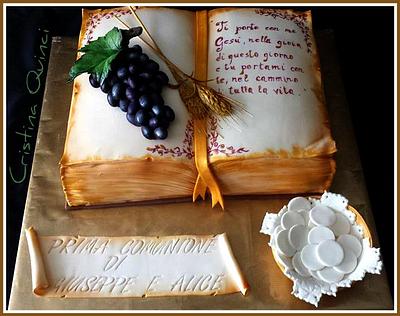 Communion cake - Cake by Cristina Quinci