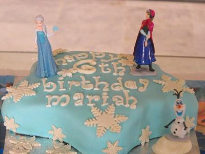 Frozen cake - Cake by Aisha