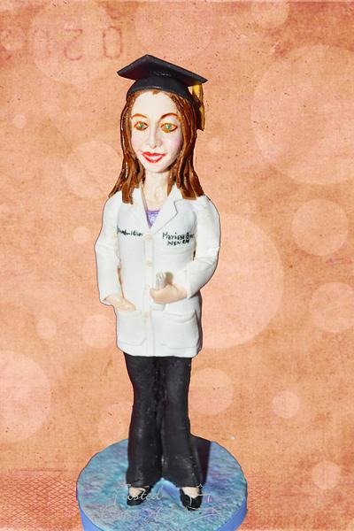 Nurse Graduate Figurine! - Cake by Seema Acharya