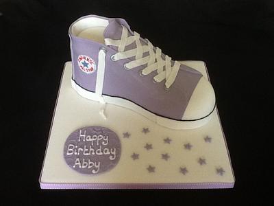 Converse Boot cake - Cake by Cherry Delbridge