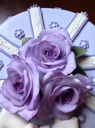 My purple roses... - Cake by Piro Maria Cristina
