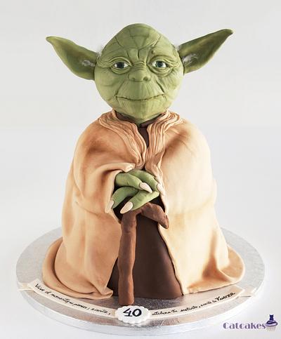 Yoda cake - Cake by Catcakes