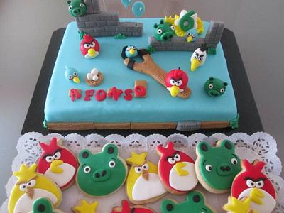 Angry Birds - Cake by Amores com Açúcar