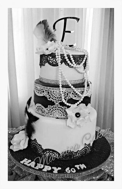 Great Gatsby cake  - Cake by Marnica Cakez