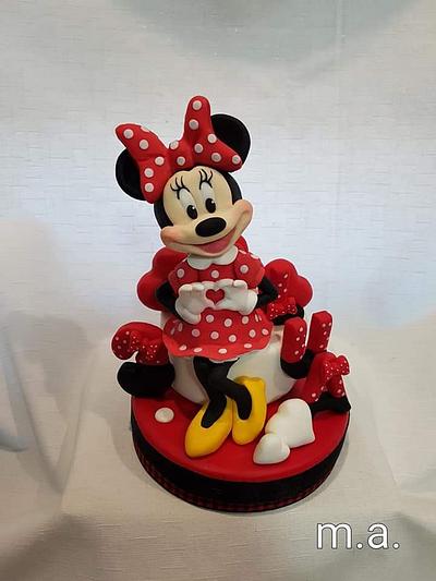 Minnie topper - Cake by Isabel