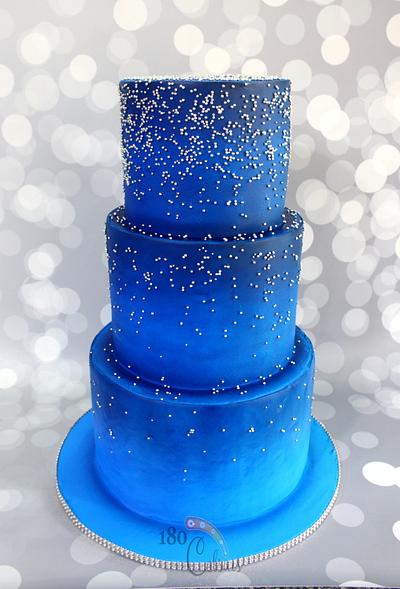 Midnight blue - Cake by Joonie Tan