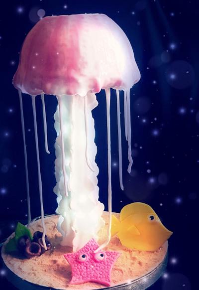 Jellyfish CPC Nemo Collaboration - Cake by Bloom cake by rasha