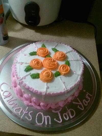 Congrats Cake - Cake by Liz D MElendez