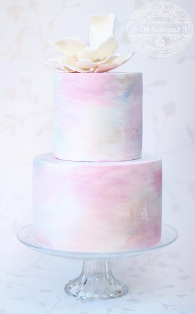 Watercolour Cake - Cake by Oh Gateaux