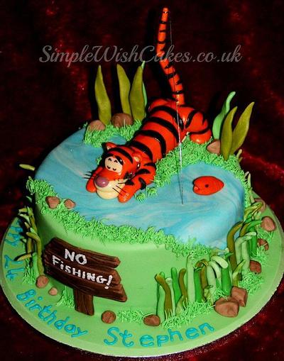 the wonderful Tigger - Cake by Stef and Carla (Simple Wish Cakes)