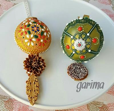 Christmas 3D cookies  - Cake by Garima rawat
