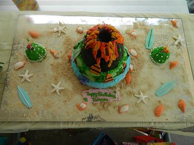 Hawaii Theme - Cake by maribel