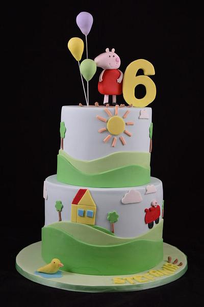 Peppa Pig - Cake by Rosemary