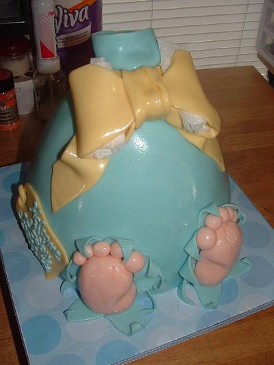 Baby Bennett - Cake by Jennifer C.