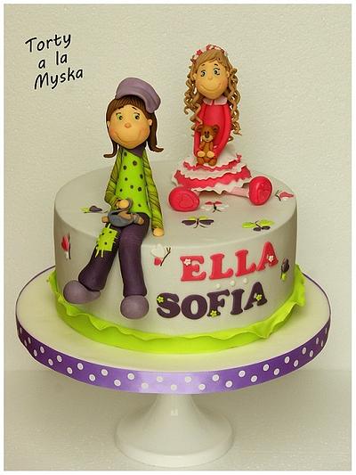 sisters - Cake by Myska