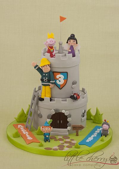 Cartoon Castle Cake - Cake by Little Cherry