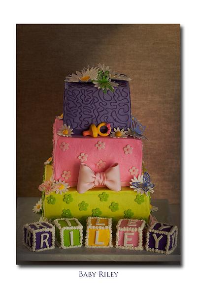 Baby Riley - Cake by Jan Dunlevy 