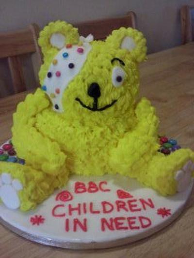 Pudsey - Cake by Carrie Allan