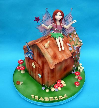 Izabella's fairy house - Cake by Karen Geraghty