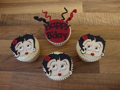 Betty Boop Cupcakes - Cake by Sam's Cupcakes