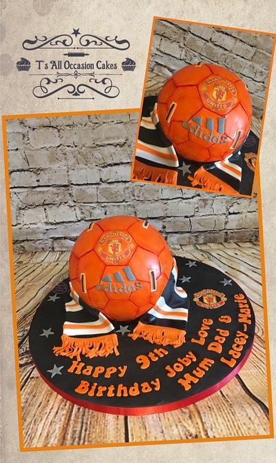 Football cake - Cake by Teraza @ T's all occasion cakes