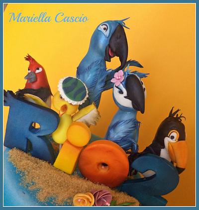 rio cakes datailes - Cake by Mariella Cascio