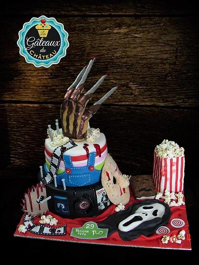 Horror movie birthday cake - Cake by Les Gâteaux du Château