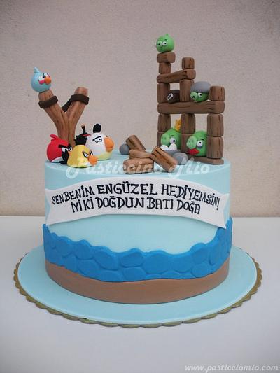 Angry Birds Cake - Cake by Pasticcino Mio