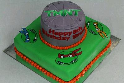 Teenage Mutant Ninja Turtle Cake - Cake by toshaedibles